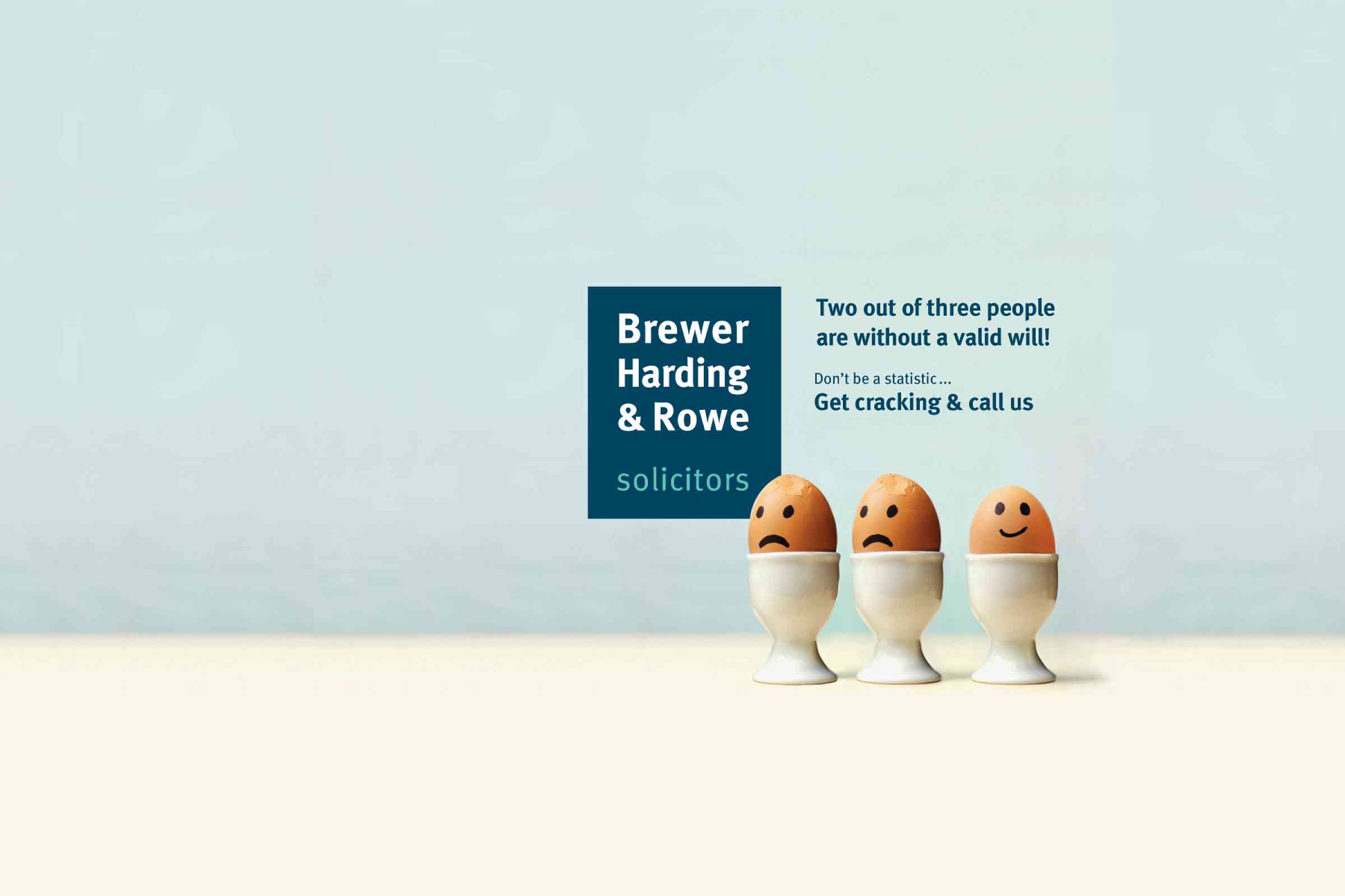 Brewer Harding and Rowe sample of wills advert