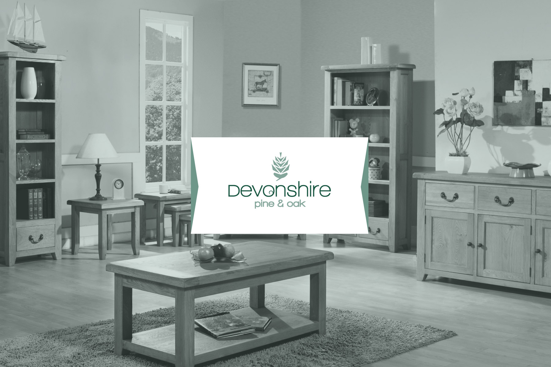 Devonshire logo and furniture